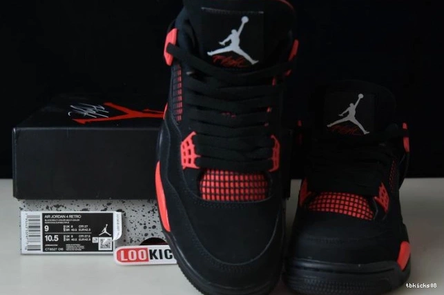 Cheap TBkick Red 4 CT8527-016 Thunder Air Jordan 0806
